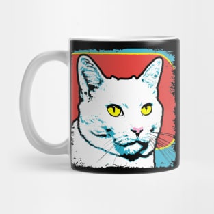 Turkish Van Pop Art - Cat Lover Gift Mug